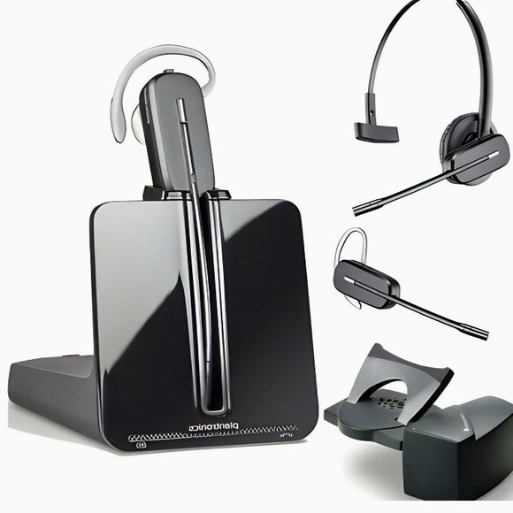 Plantronics CS540/HL10 Convertible Wireless Headset with Lifter Opened/Tested 👍🏼 - Picture 1 of 7